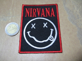 Nirvana nažehľovacia nášivka (možnosť nažehliť alebo našiť na odev)